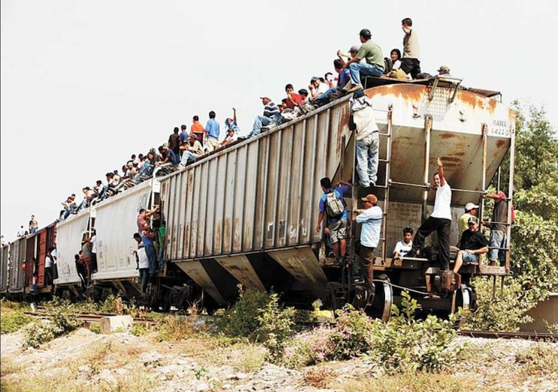 En medio de la crisis de migrantes, la red mexicana de trenes de carga La Bestia suspende parte de sus operaciones.
