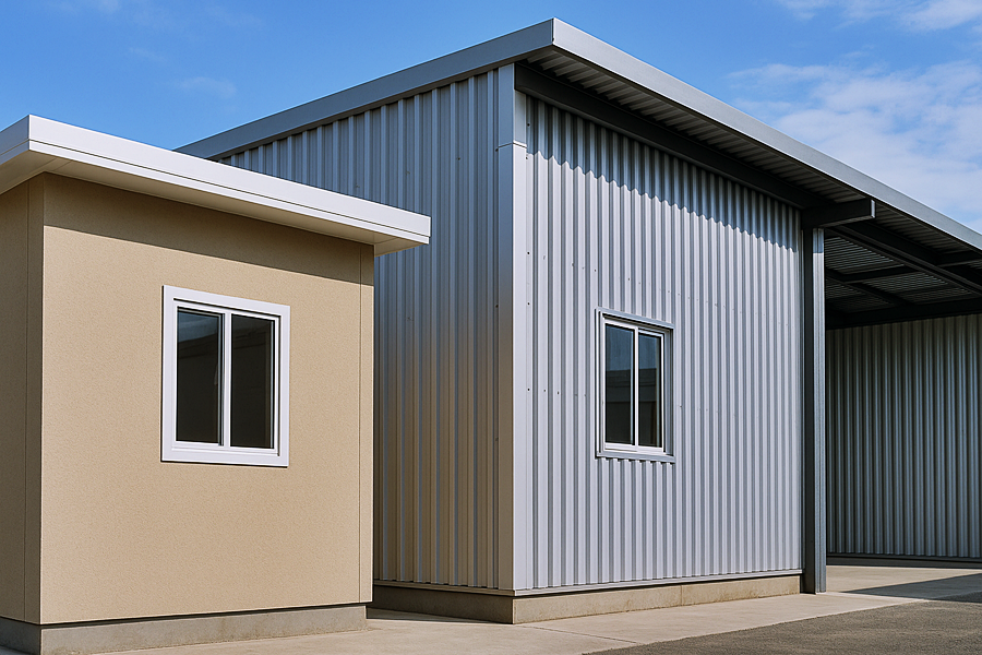 Conoce los acabados en construcciones prefabricadas que dan valor, protección y estilo