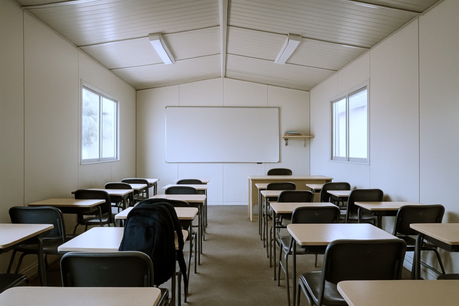 Las ampliaciones educativas con multipanel son la solución rápida y durable