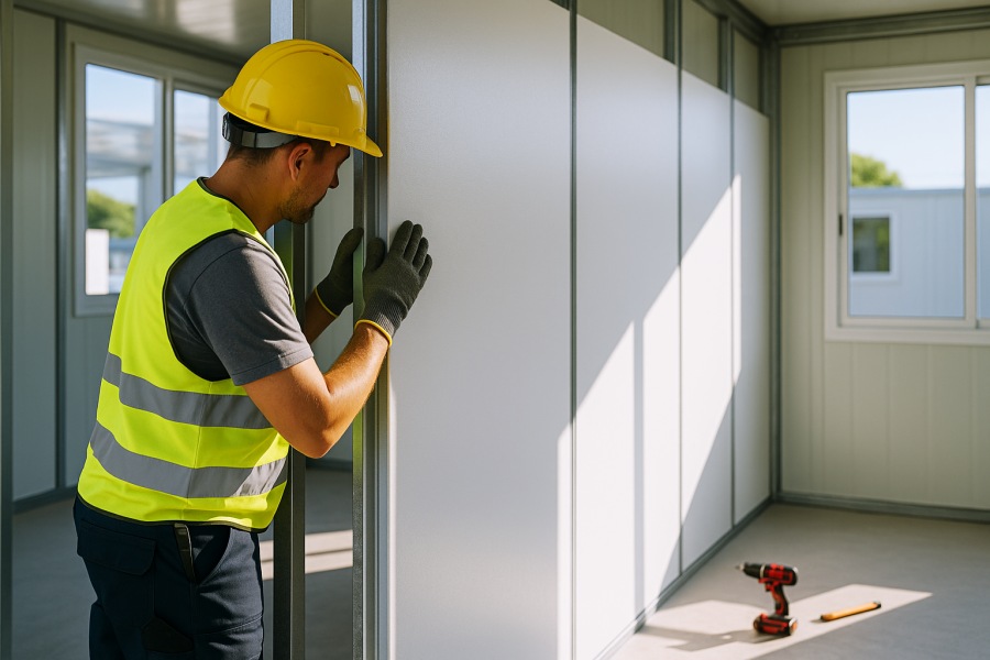 Aprende cómo los muros modulares mejoran oficinas y hogares con diseños dinámicos y funcionales