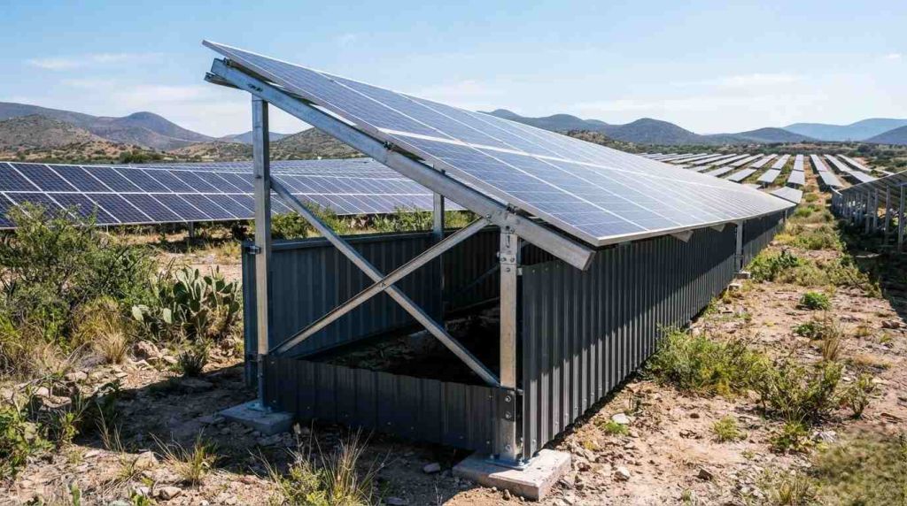 Descubre cómo la lámina pintro para estructuras de energía renovable resiste y ahorra costos